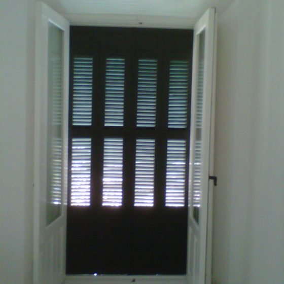 Balconera con cristalera - Carpintería Luque